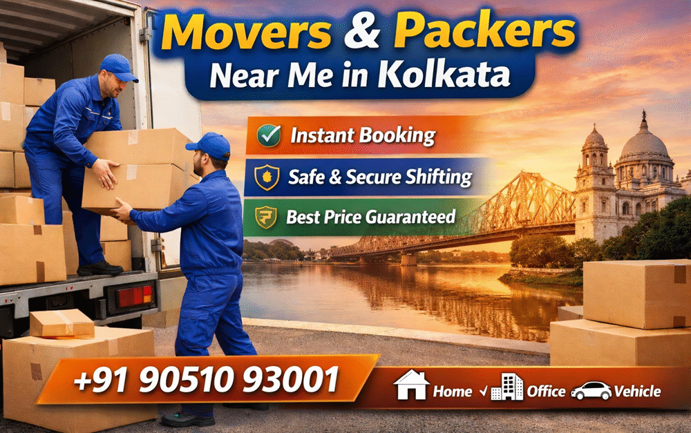 Movers and Packers Near Me in Kolkata