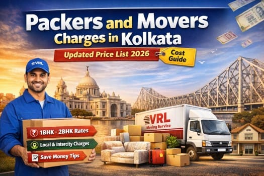 Packers and Movers Charges in Kolkata