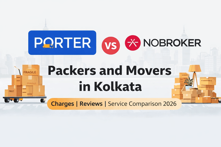 Porter vs NoBroker Packers and Movers in Kolkata
