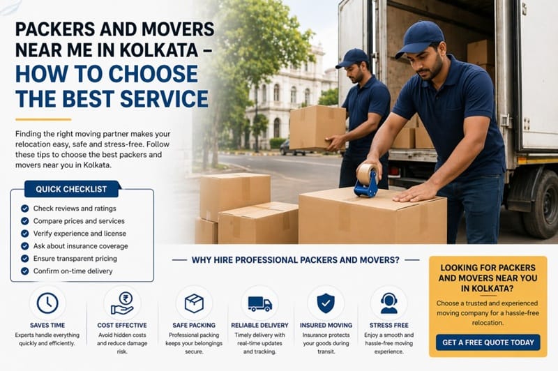 Packers and Movers Near Me in Kolkata